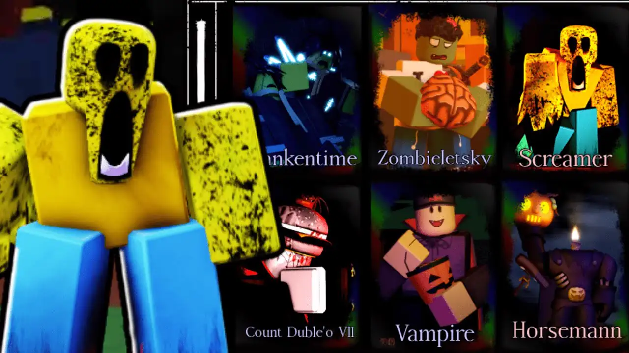 Showcasing ALL NEW HALLOWEEN EVENT Skins in Forsaken Update...